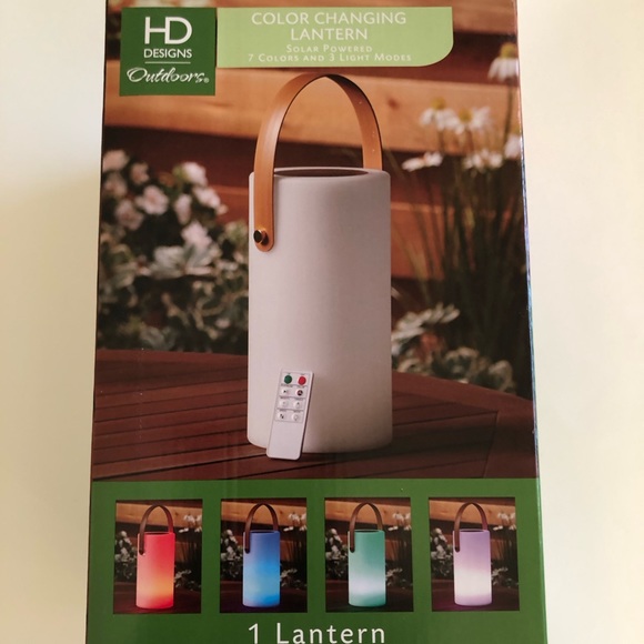 New HD Designs Color Changing Lantern - Picture 2 of 7